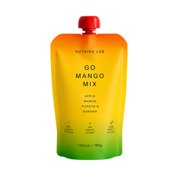 Nutrino Lab go mango mix - alma, mangó, papaya, banán 200 g