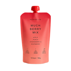 Nutrino Lab much berry mix - alma, őszibarack, eper, málna 200 g