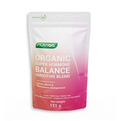 Nutriqa bio vegán szuper hormonegyensúly keverék 125 g