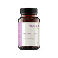 Nutriqa hair beauty pro gyönyörű haj kúra vegán kapszula 60 db