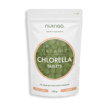 Nutriqa organic chlorella tabletta 125 g