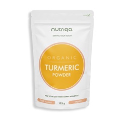 Nutriqa organic kurkuma por 125 g