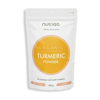 Nutriqa organic kurkuma por 125 g