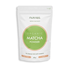 Nutriqa organic matcha tea por 60 g