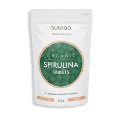 Nutriqa organic spirulina tabletta 125 g