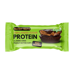 Nutry nuts protein vegan földimogyoróvajas csokikorong étcsokis 42 g