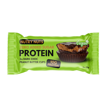 Nutry nuts protein vegan földimogyoróvajas csokikorong étcsokis 42 g