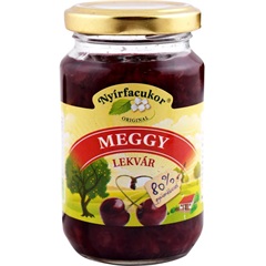 Nyírfacukor meggy lekvár 230 g