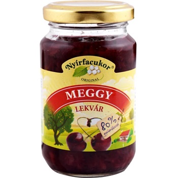 Nyírfacukor meggy lekvár 230 g
