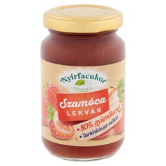 Nyírfacukor szamóca lekvár 230 g