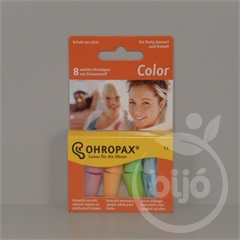 Ohropax color füldugó 8 db