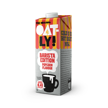 Oatly barista zabital popcorn 1000 ml