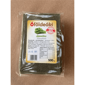 Óföldeáki spenótos lasagne 500 g