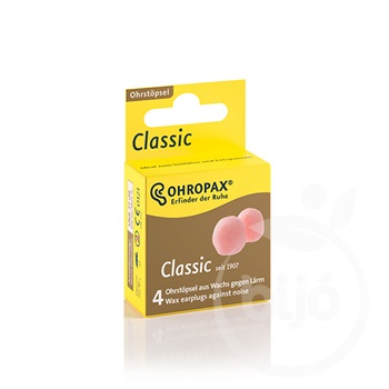 Ohropax classic füldugó 4 db