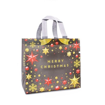 Ökotáska közepes többféle karácsonyi mintás 1 db
