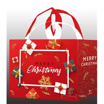 Ökotáska óriás karácsonyi mintás 1 db