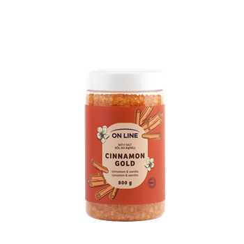 On Line fürdősó fahéj 800 g