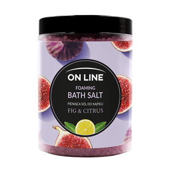 On Line fürdősó füge és citrus 1200 g