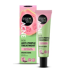 Organic Shop acne sos pattanás elleni gél bio guavával 30 ml