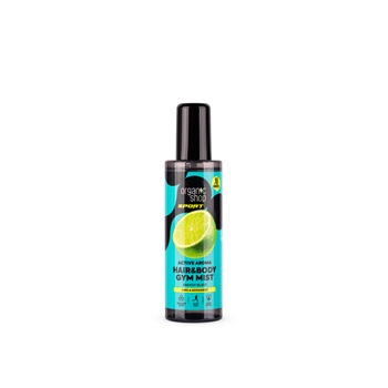 Organic Shop “active aroma” haj- és testpermet lime-mal és bergamottal 200 ml