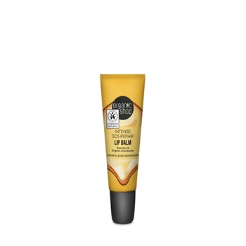 Organic Shop bio ajakbalzsam collagen filler méhviasszal és shea vajjal 10 ml