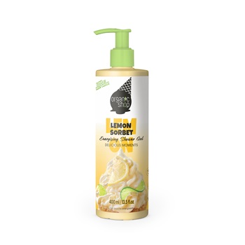 Organic Shop “citrom sorbet” energizáló tusfürdő gél 400 ml