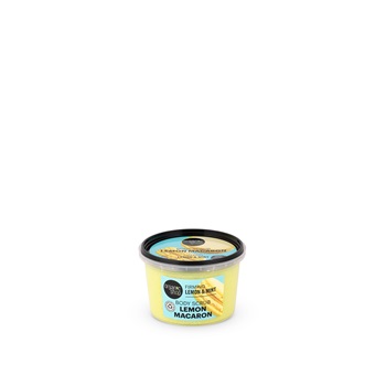 Organic Shop “lemon macaron” feszesítő testradír citrommal és mentával 250 ml