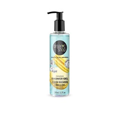 Organic Shop “lemon macaron” feszesítő tusfürdő citrommal és mentával 280 ml