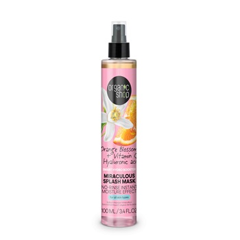 Organic Shop “miraculous splash mask” narancsvirággal c-vitaminnal és hialuronsavval 100 ml