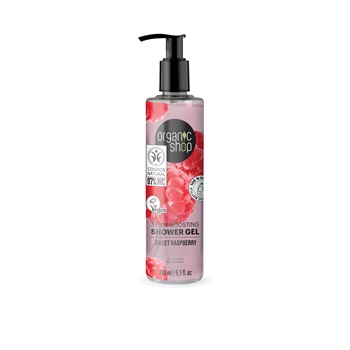 Organic Shop “sense boosting” tusfürdő málnával 280 ml