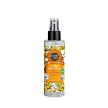 Organic Shop vanília shake illatú ragyogást adó testpermet 200 ml