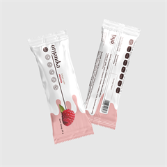 Organika raspberry collagen bar 30 g