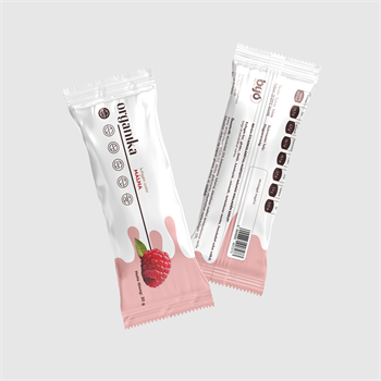 Organika raspberry collagen bar 30 g