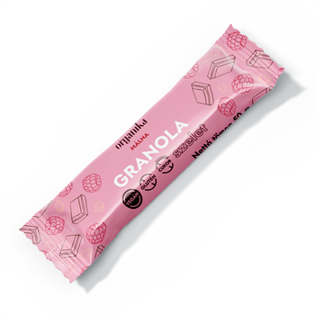 Organika málnás granola szelet 50 g