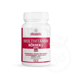 Organika multivitamin nőknek tabletta 60 db