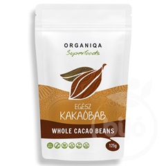 Organiqa bio egész kakaóbab 125 g
