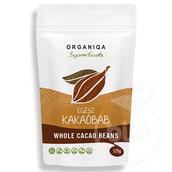 Organiqa bio egész kakaóbab 125 g