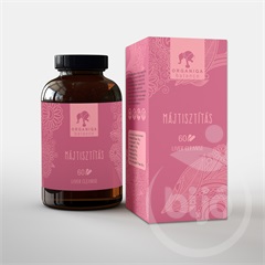 Organiqa balance májtisztítás kapszula 500mg 60 db