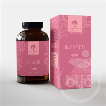 Organiqa balance májtisztítás kapszula 500mg 60 db