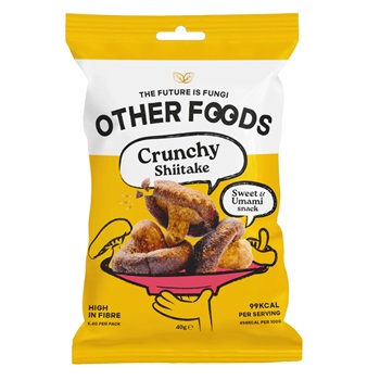 Other foods Ropogós shiitake gomba chips 40 g