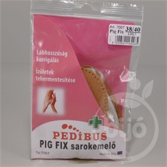 Pedibus sarokemelő bőr pig fix 38/40 1 db