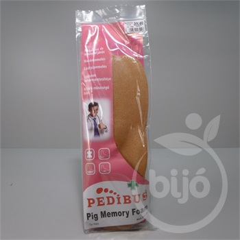 Pedibus talpbetét bőr pig memory foam 39/40 1 db