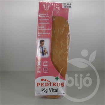 Pedibus talpbetét bőr pig memory foam 41/42 1 db