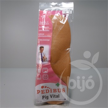 Pedibus talpbetét bőr pig vital 45/46 1 db