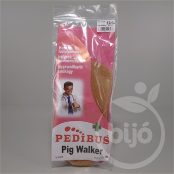 Pedibus talpbetét bőr pig walker 41/42 3/4 1 db