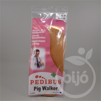 Pedibus talpbetét bőr pig walker 45/46 3/4 1 db