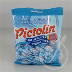 Pictolin candy eucalyptus, with sweetener 65 g