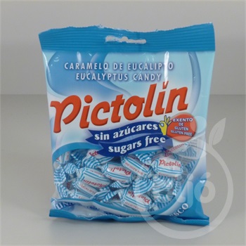 Pictolin candy eucalyptus, with sweetener 65 g