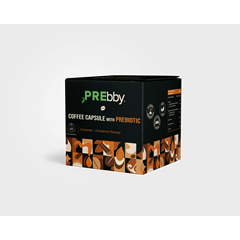 PREbby kávé kapszula prebiotikummal karamell-fahéj dolce gusto 10db 75 g