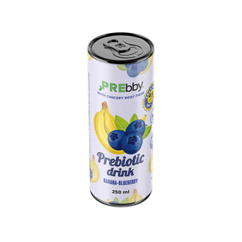 PREbby probiotikus üdítőital banán-kékáfonya 250 ml